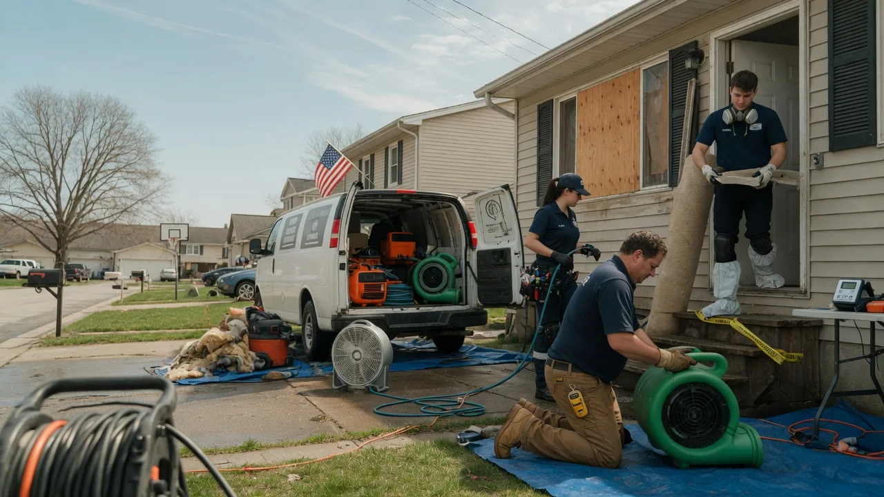 Water Damage Restoration in Mertens, TX near me